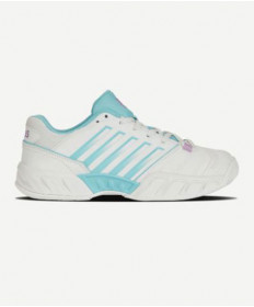 K-Swiss Bigshot Light 4 Women's Tennis Shoes- White-Angel Blue 96989-190