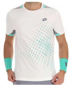 Lotto Men's Top Ten IV Printed Tee- White 217340-9AL