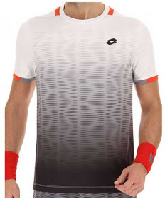 Lotto Men's Top Ten IV Printed Tee 2- Black White 217342-1CX