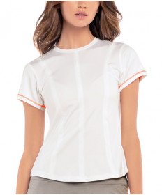 Lucky In Love Animal Instinct Get It Stripe S/S-White CT842-K72110