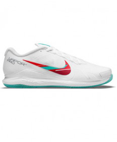 Nike Women's Air Zoom Vapor Pro-White-Teal-Red CZ0222-136