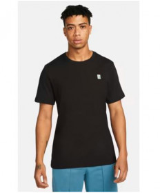 Nike Men's Court Heritage Emblem Tee- Black BV5809-013
