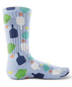 Racquet Inc. Men's Pickleball Dress Socks-Light Blue RITG64