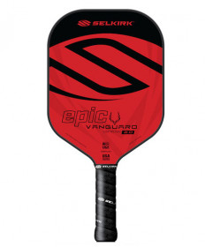 Selkirk Epic Vanguard 2.0 Lightweight Pickleball Paddle Black/Red 1457EPIC2.0LW