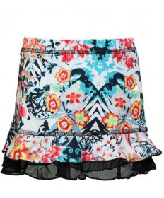 Sofibella Girl's UV Ruffle Skort- Victoria 4614-VCT