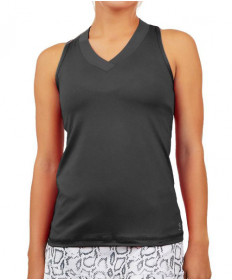 Sofibella UV Classic Racerback Tank-Grey 7001-GRY