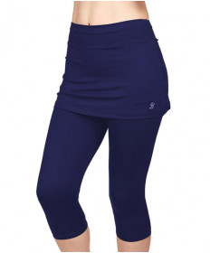 Sofibella Abaza Skort Capri- Navy-7011-NVY