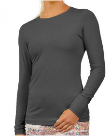 Sofibella UV Longsleeve Top-Grey 7013-GRY